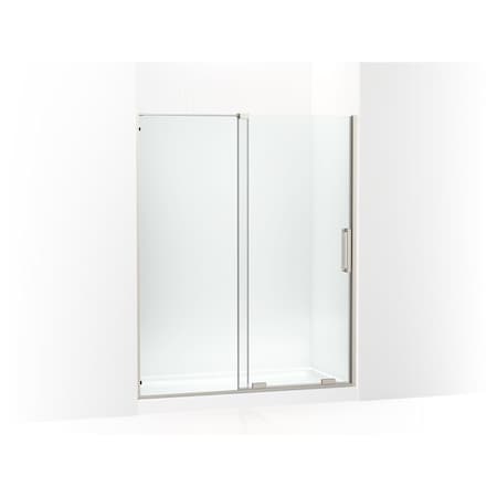 Kohler Echelon Sliding Shower Door, 71.75In H X 55.75 - 59.75In W, With 5/16In Thick Crystal Clear Glass 707621-8L-BNK